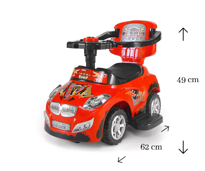 Ride On Milly Mally Happy Red