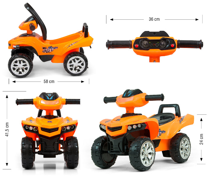Ride On Milly Mally Monster Orange