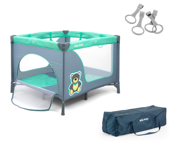 Berço Milly Mally Fun Bear Mint