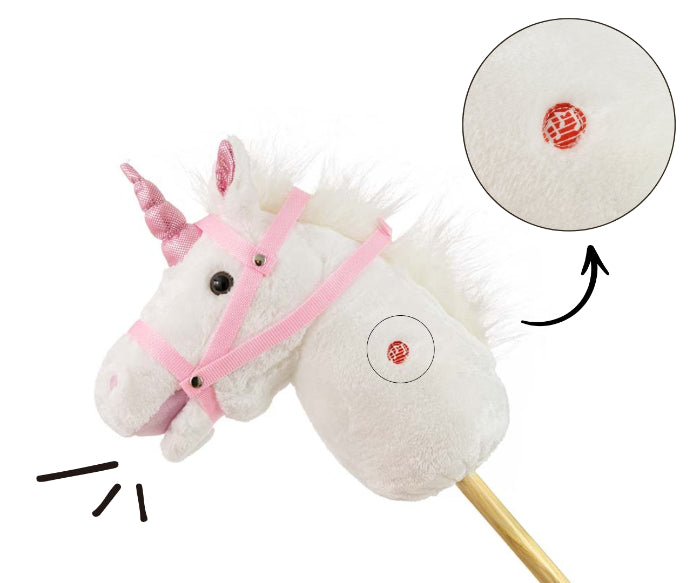 Brinquedo de madeira Milly Mally Horse White