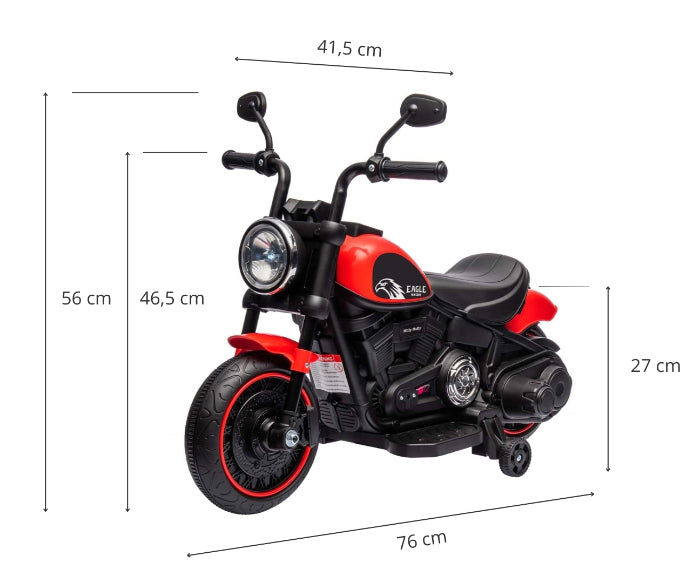 Ride on Milly Mally EAGLE Red