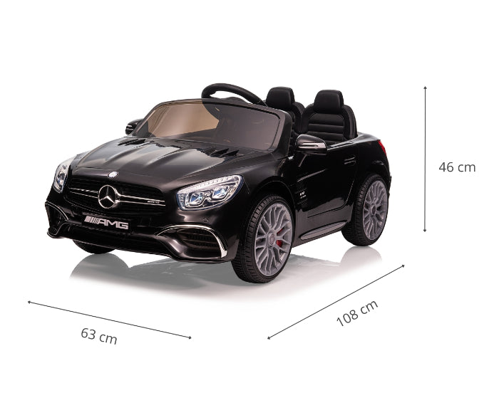 Ride on Milly Mally Mercedes-Benz SL65 AMG Black
