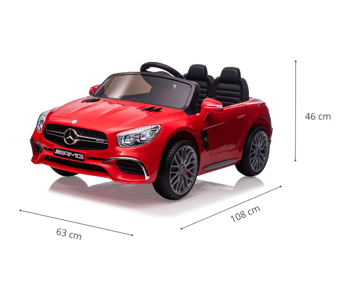 Ride on Milly Mally Mercedes-Benz SL65 AMG Red