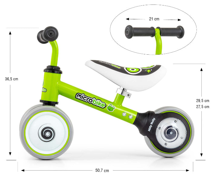 Bicicleta Milly Mally Micro Plus Frog