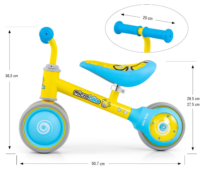 Bicicleta Milly Mally Micro Plus Giraffe
