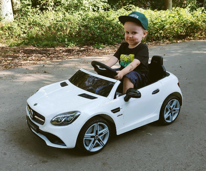 Ride on Milly Mally Mercedes-Benz SLC White