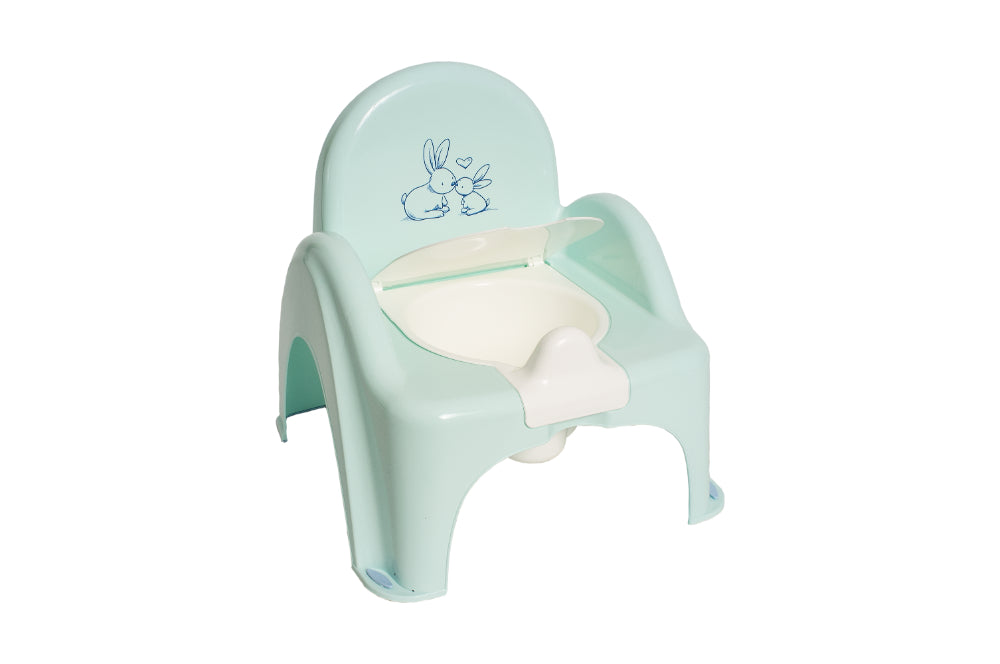 Cadeira Bacio anti-derrapante B.Active Little Bunnies Green