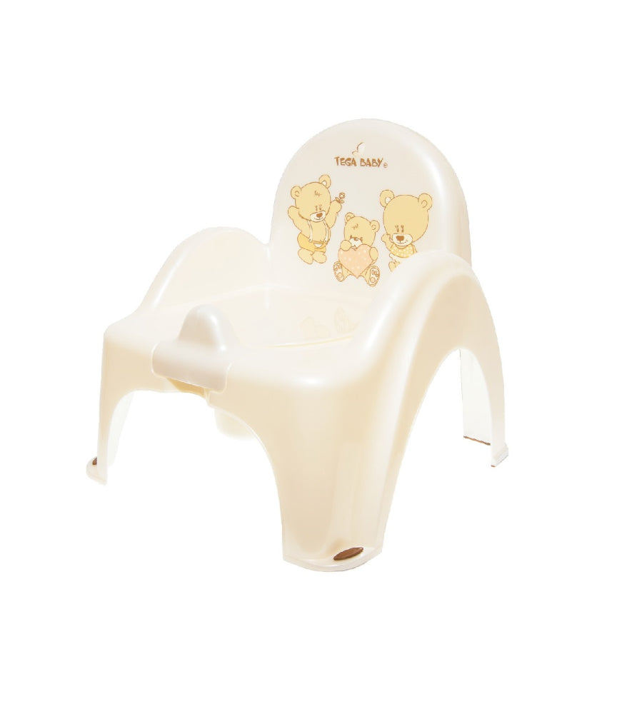 Cadeira Bacio anti-derrapante B.Active Teddy Bear White