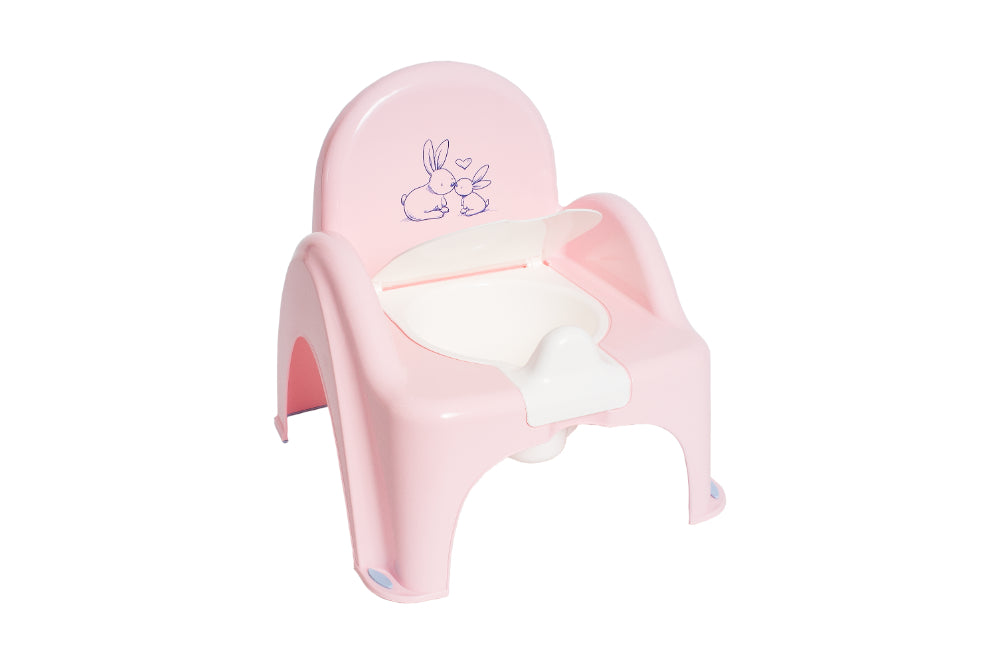 Cadeira Bacio anti-derrapante B.Active Little Bunnies com música Pink