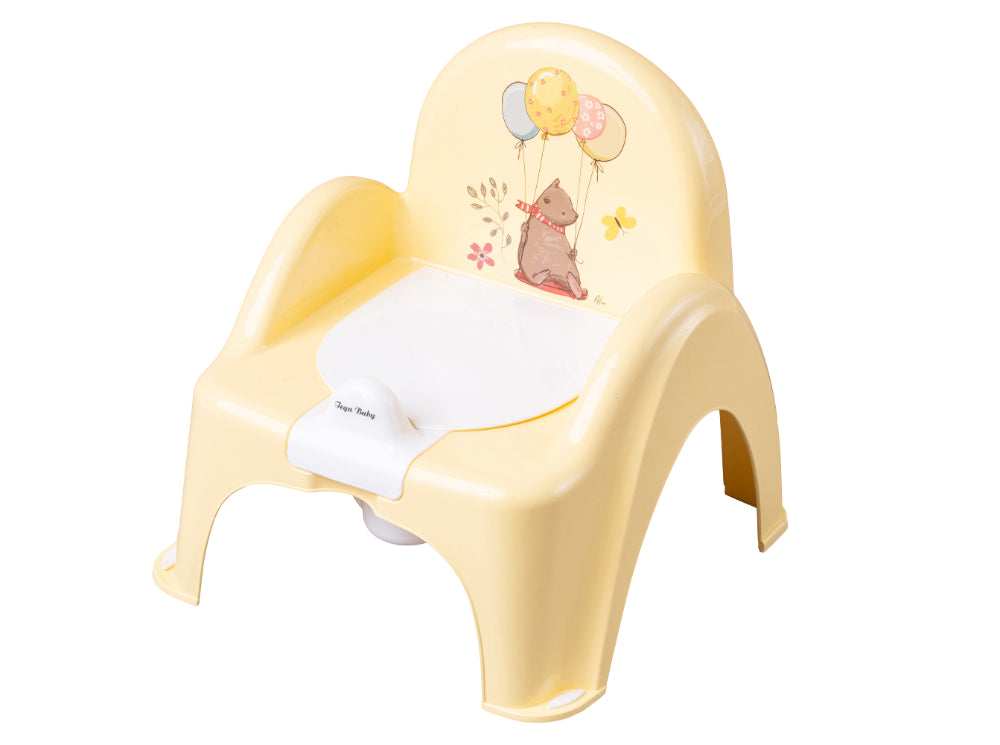 Cadeira Bacio anti-derrapante com música B.Active Forest Fairytale Yellow