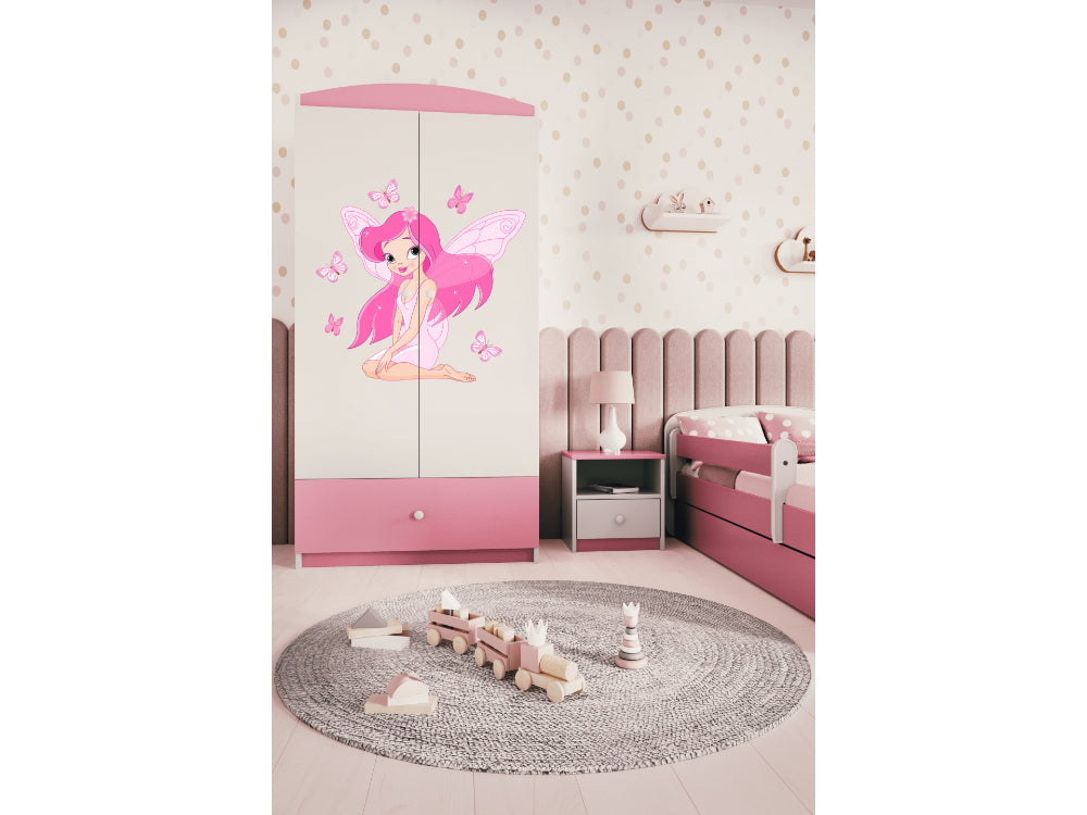 Roupeiro Kocot Kids BabyDreams Fairy Borboletas Pink