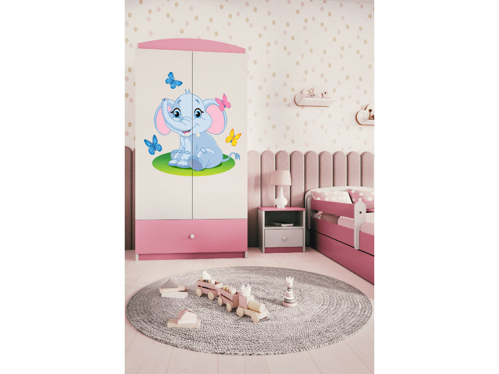 Roupeiro Kocot Kids BabyDreams Baby Elephant Pink