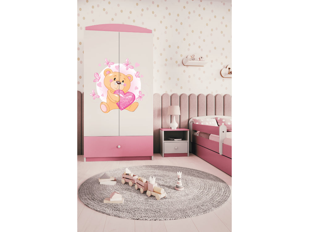 Roupeiro Kocot Kids BabyDreams Teddybear Butterflies Pink