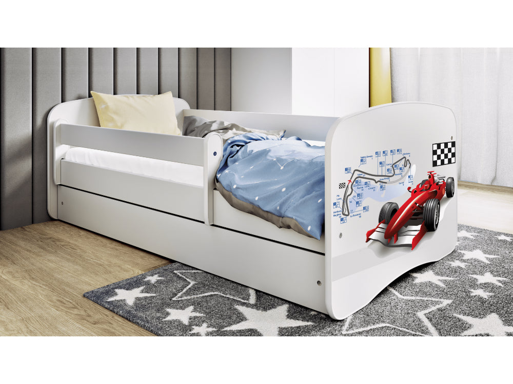 Cama 160 x 80 cm Kocot Kids BabyDreams Formula White