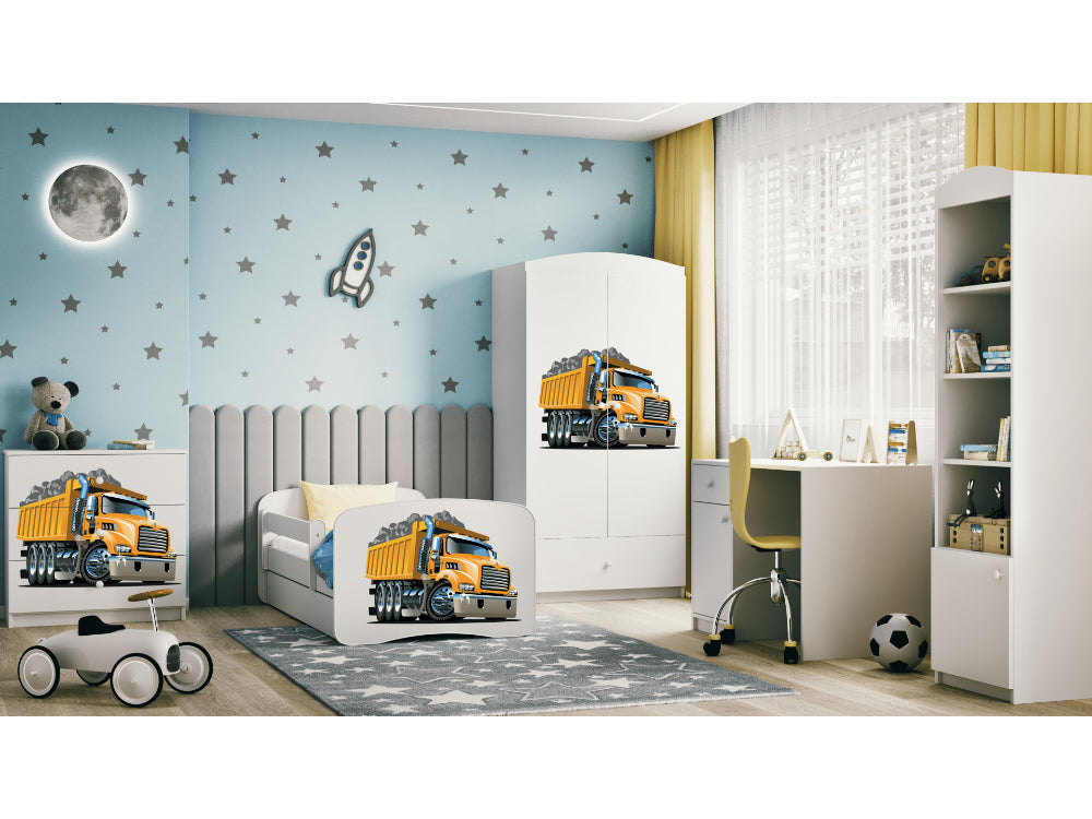 Cama 140 x 70 cm Kocot Kids BabyDreams Truck White