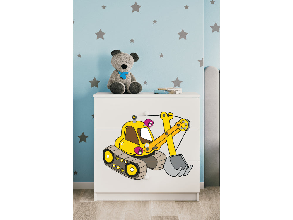 Cómoda Kocot Kids BabyDreams Digger White