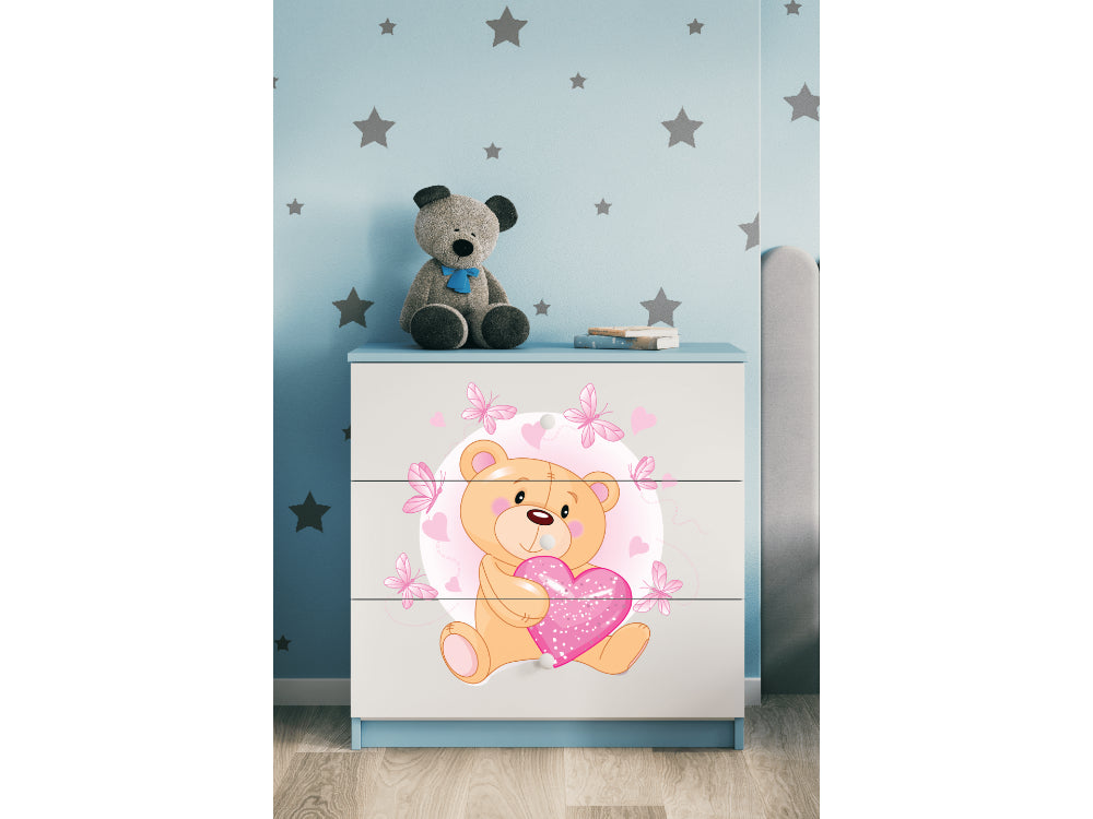 Cómoda Kocot Kids BabyDreams Teddybear Butterflies Blue