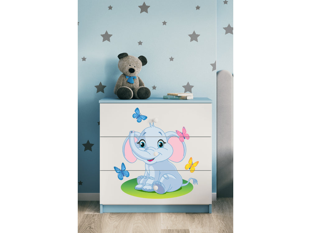 Cómoda Kocot Kids BabyDreams Baby Elephant Blue