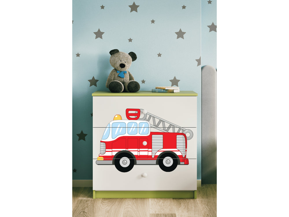 Cómoda Kocot Kids BabyDreams Fire Brigade Green