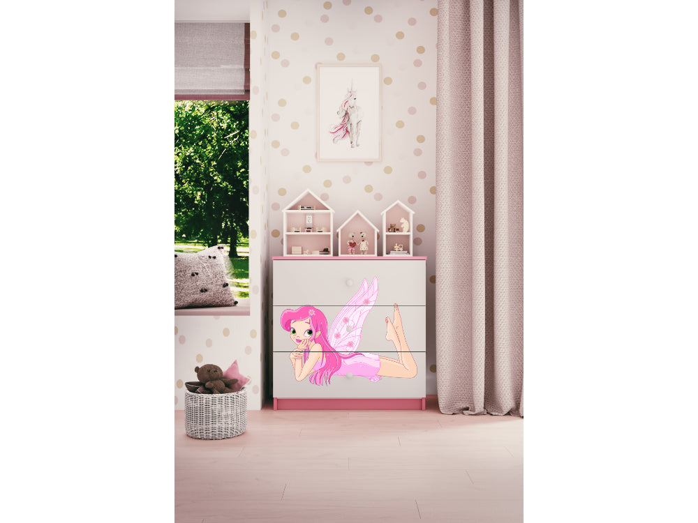 Cómoda Kocot Kids BabyDreams Fairy com asas Pink