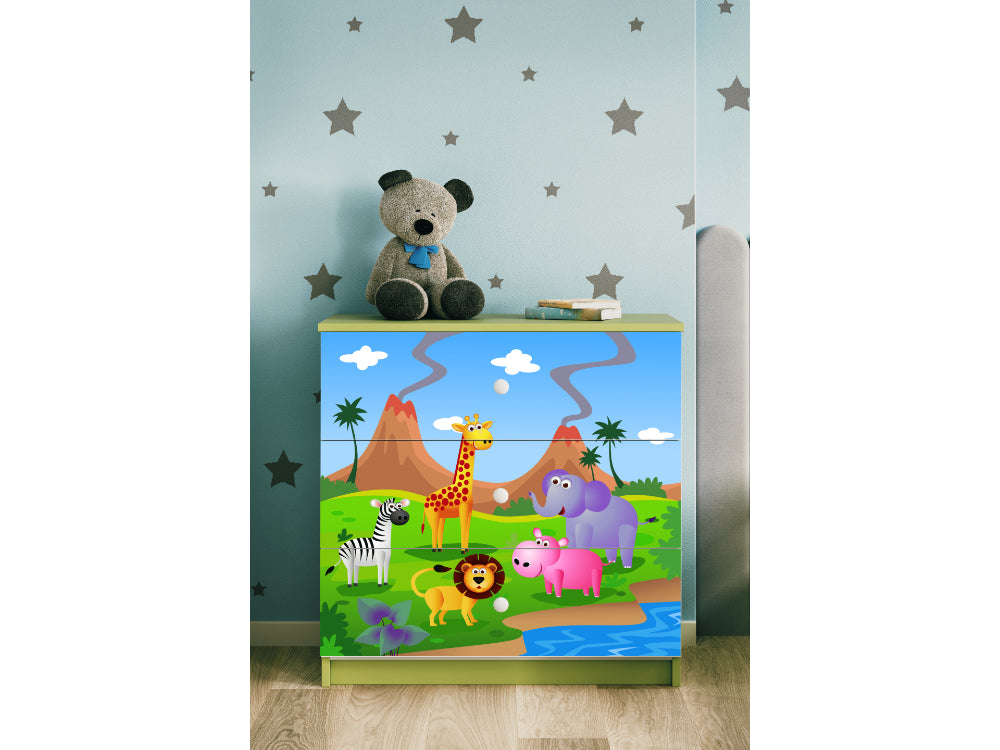 Cómoda Kocot Kids BabyDreams Safari Green