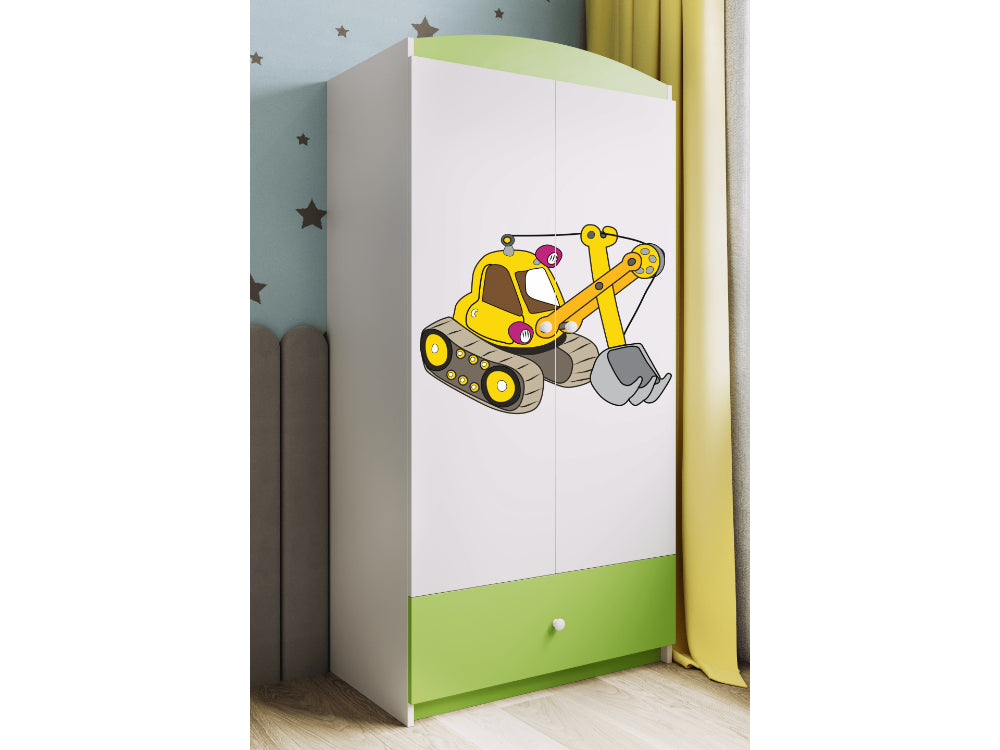 Roupeiro Kocot Kids BabyDreams Digger Green