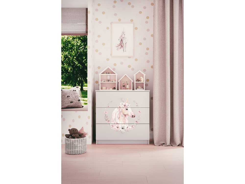 Cómoda Kocot Kids BabyDreams Horse White
