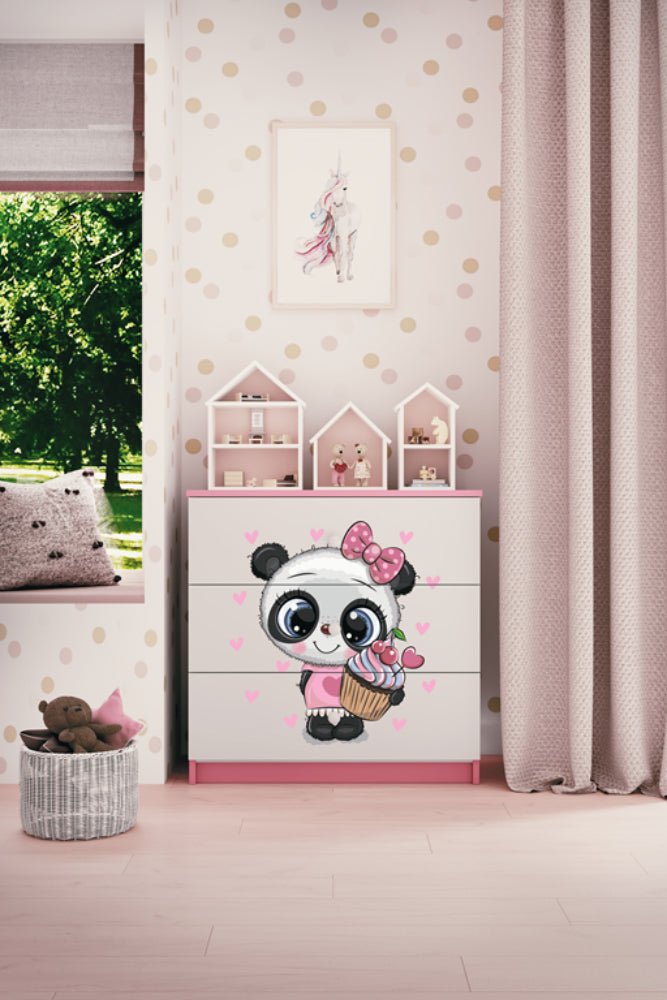 Cómoda Kocot Kids BabyDreams Panda Pink