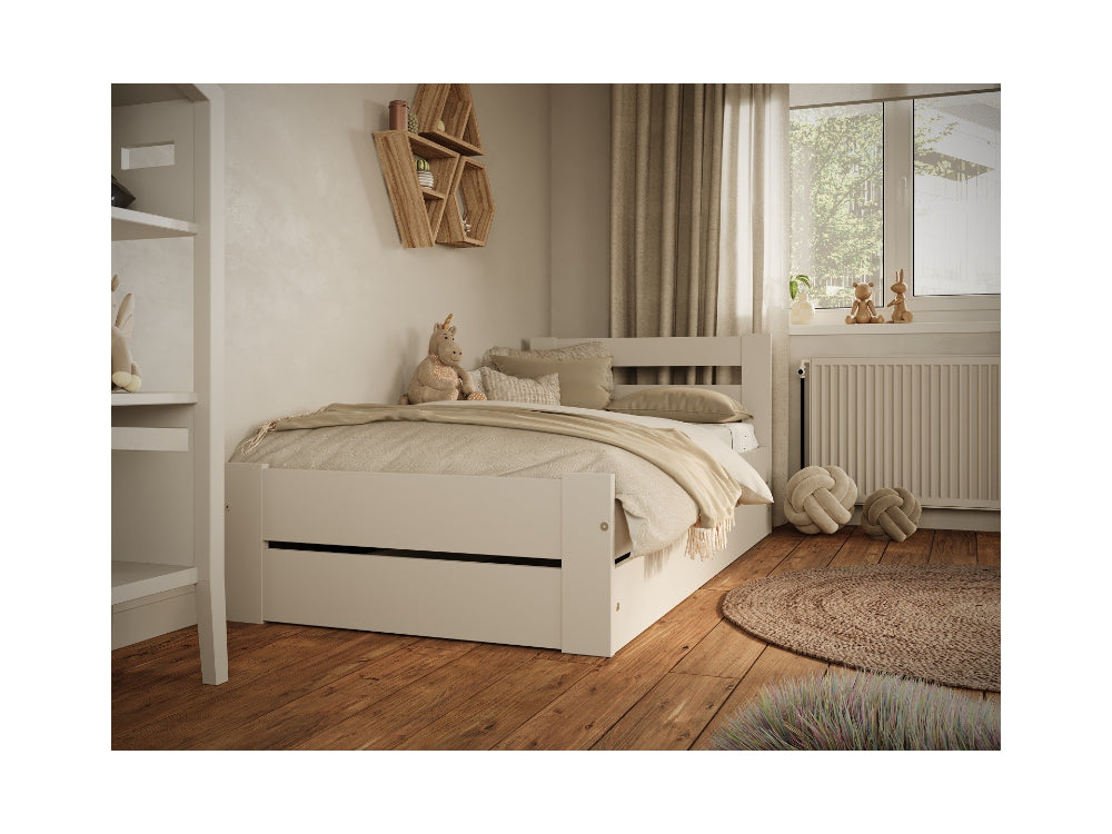 Cama 180 x 90 cm Kocot Kids Emil White