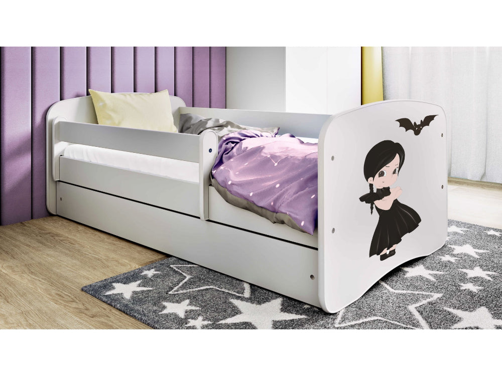 Cama 140 x 70 cm Kocot Kids com gaveta Babydreams Wednesday White