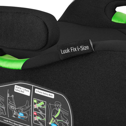 Assento auto i-Size Lionelo Luuk Fix Black Carbon