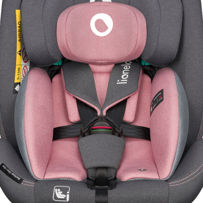 Cadeira auto i-Size Lionelo Bastiaan One Pink Rose