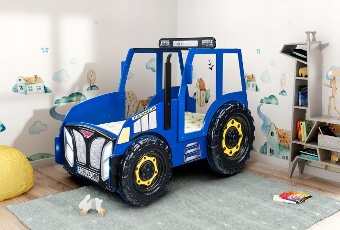 Cama Plastiko Tractor Blue