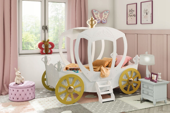 Cama Plastiko Princess Cariage White