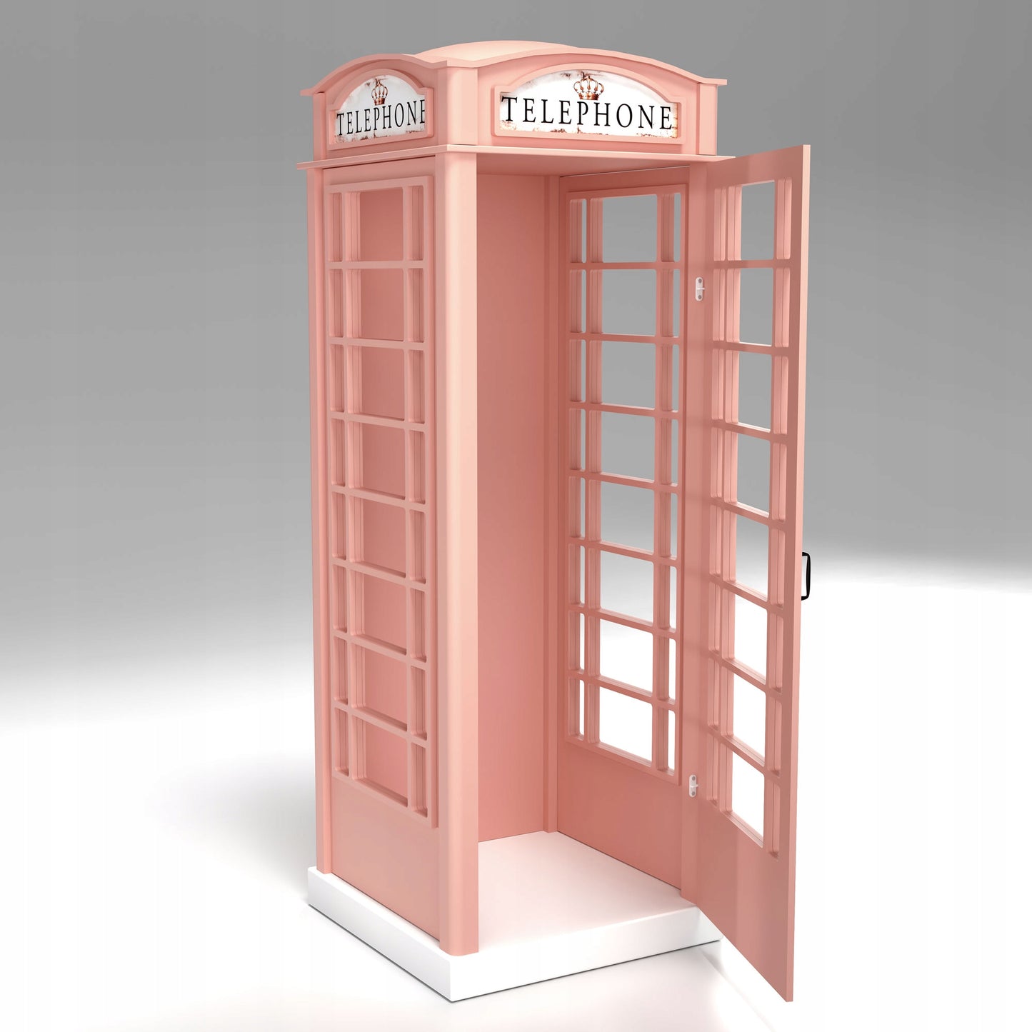 Roupeiro Plastiko Booth Pink