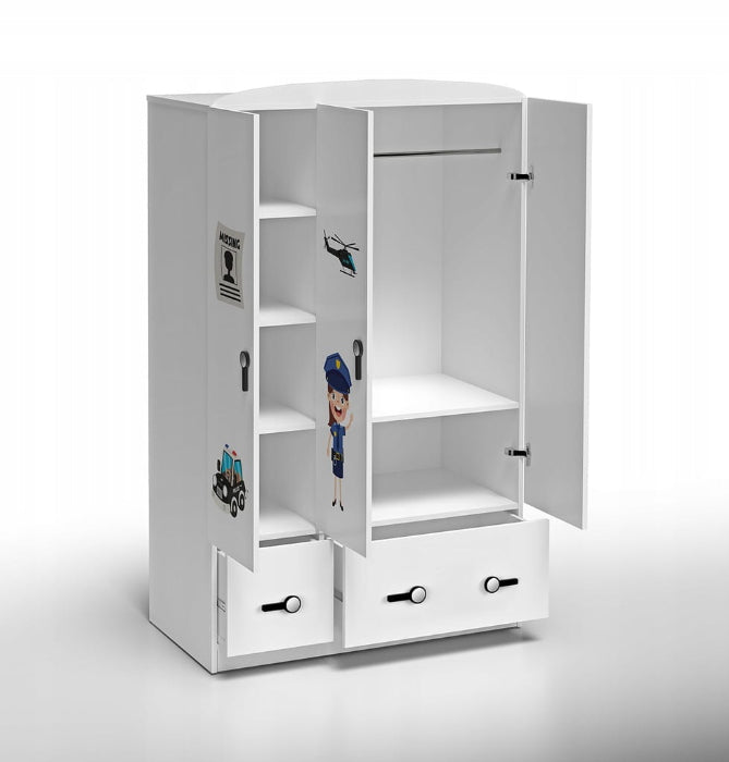 Roupeiro Plastiko Triple Police