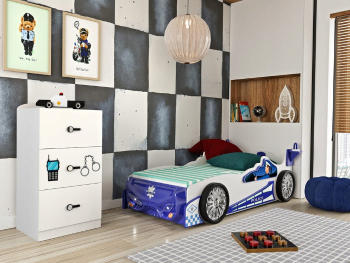 Cómoda Plastiko 60 cm Police