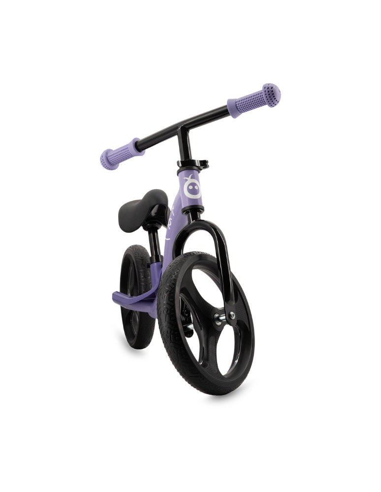 Bicicleta com luzes LED Momi Isoka Purple