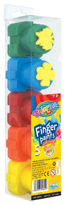 Pintar com Dedos 5 cores