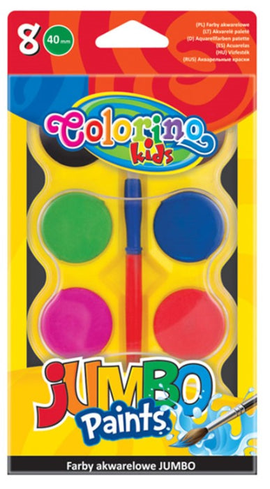 Aguarela Jumbo 8 cores