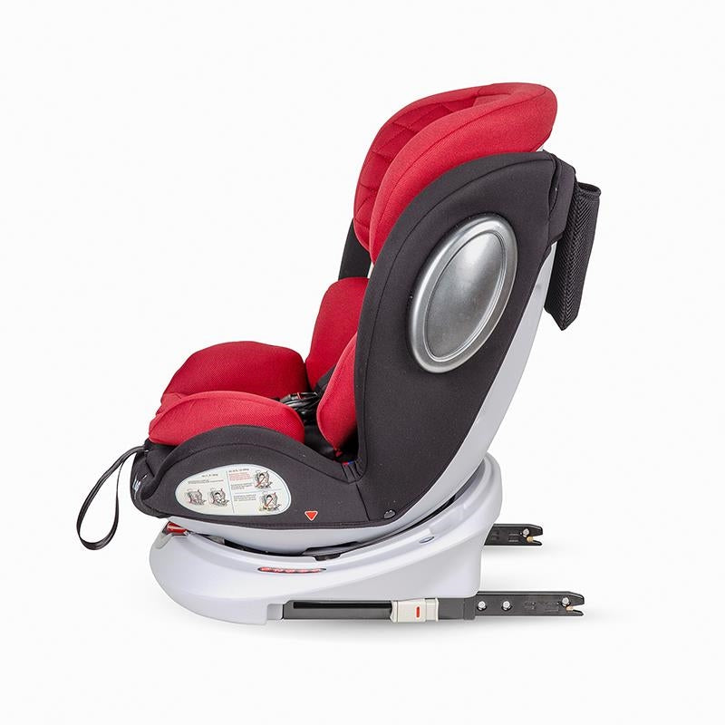 Coccolle Cadeira auto Isofix 0-36 kg 360 rotativo Hapi Ozy Red