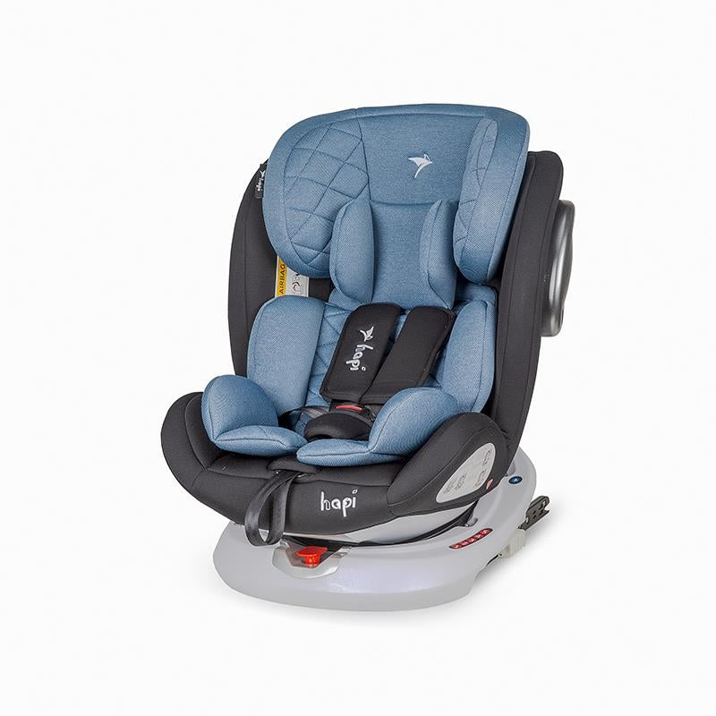 Coccolle Cadeira auto Isofix 0-36 kg 360 rotativo Hapi Ozy Blue