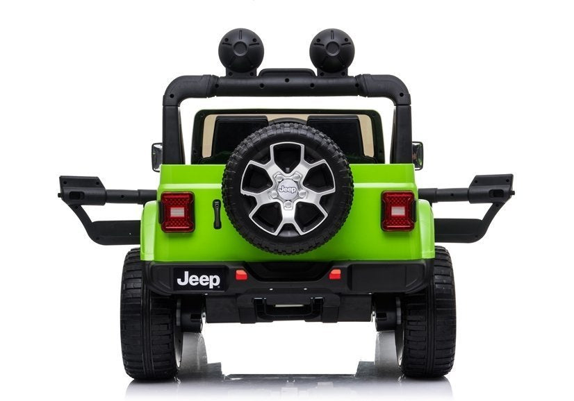 Jeep elétrico infantil Rubicon 4x4 verde