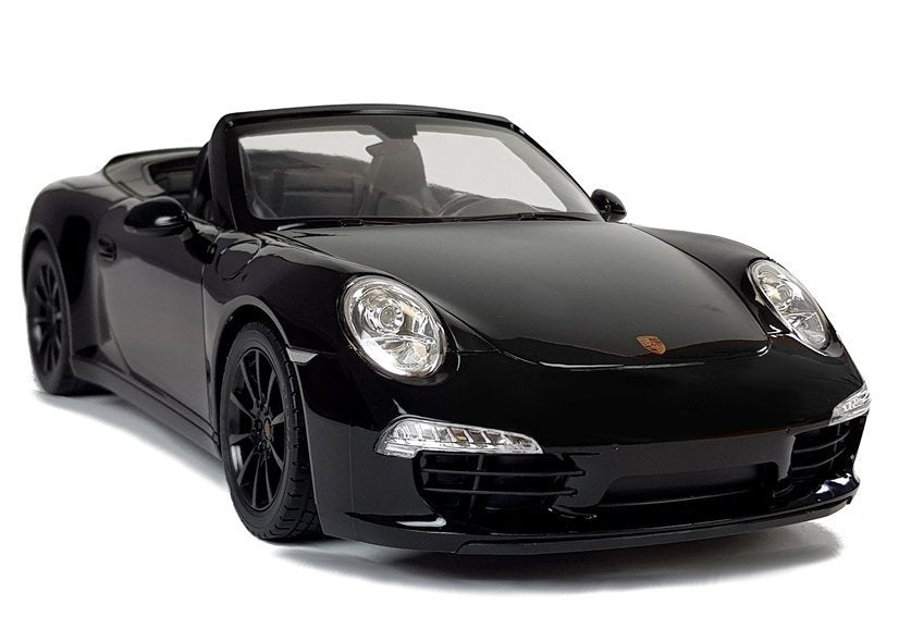 Carro telecomandado Porsche 911 Carrera S Rastar 1:12 preto