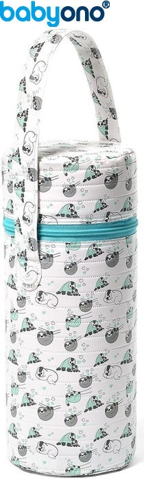 Baby Ono - Saco térmico para garrafa / biberão azul