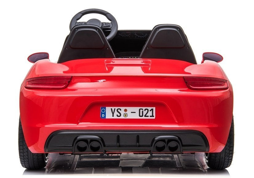 Carro elétrico infantil YSA021A vermelho pintado