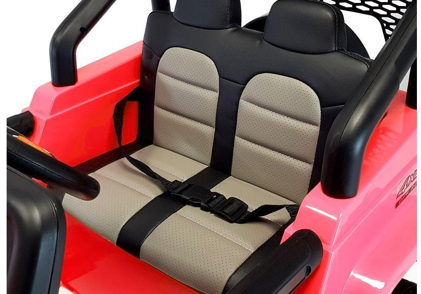 Carro elétrico infantil Jeep S2388 vermelho 4x45W