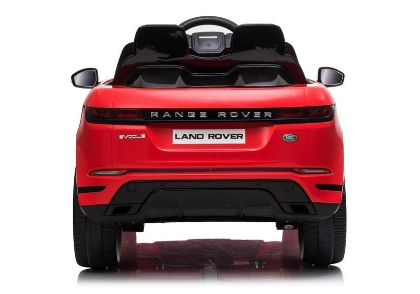 Carro elétrico infantil Range Rover Evoque vermelho