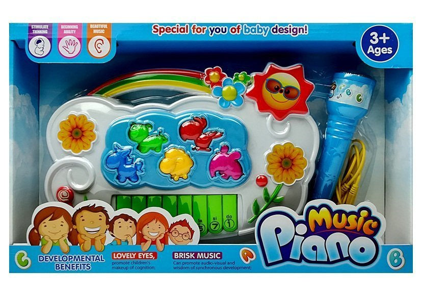Piano eletrónico flores ligação ao telemóvel