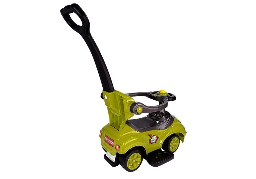 Andador Ride On 3 em 1 com pega parental amarelo